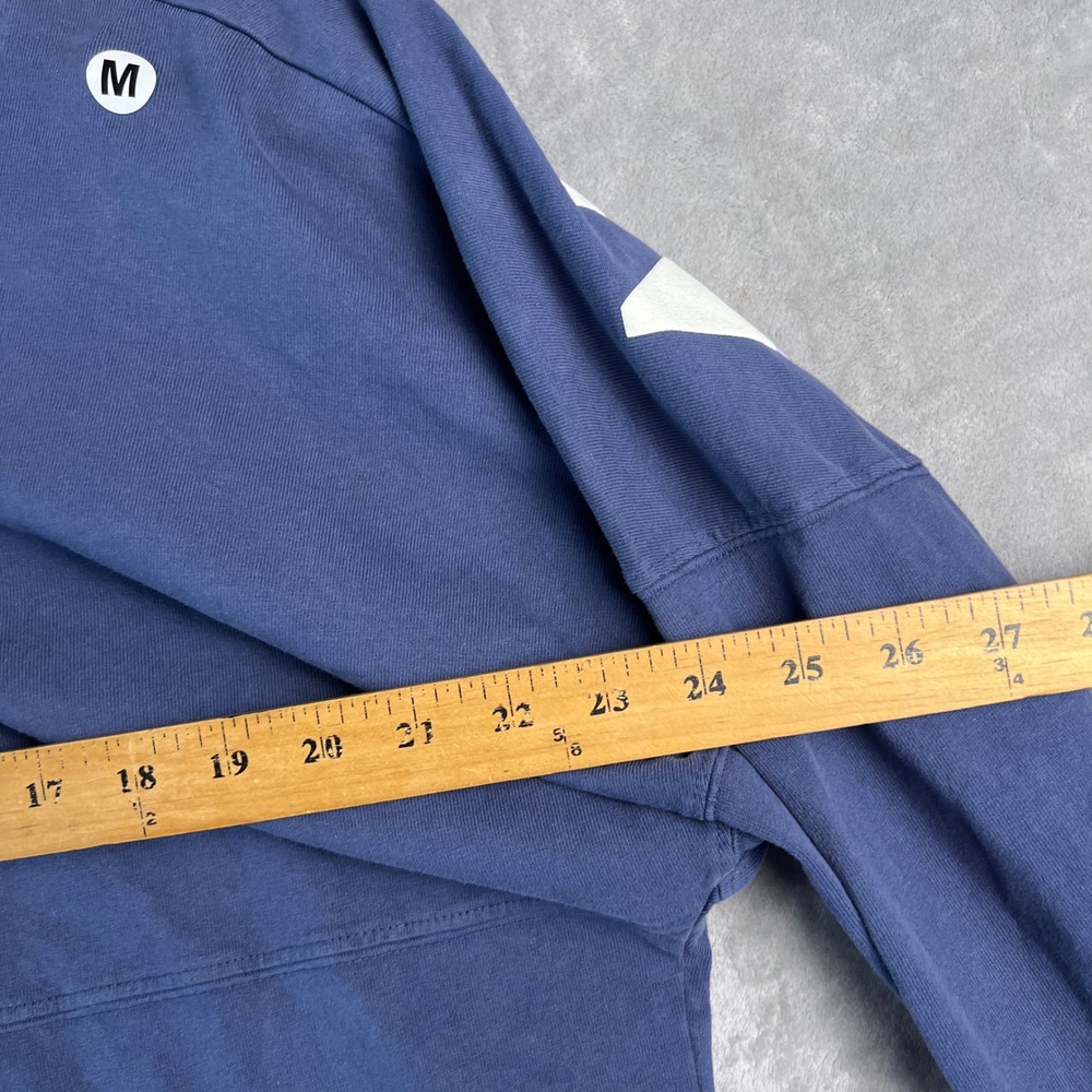 Spirit Jersey Nashville Cropped Hoodie Navy Blue Long Sleeve Graphic Top Medium - Picture 5 of 10